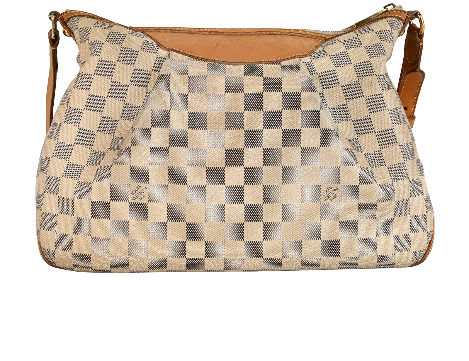 Siracusa MM, &pound;550, Handbags, White, Canvas, Back view